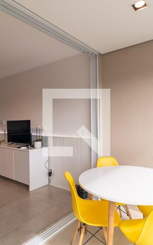 Studio para alugar com 34m², 1 quarto e 1 vaga Studio para alugar com 34m², 1 quarto e 1 vagaVaranda