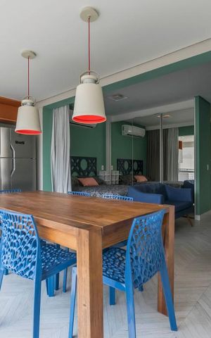 Studio à venda com 40m², 1 quarto e sem vagaVaranda