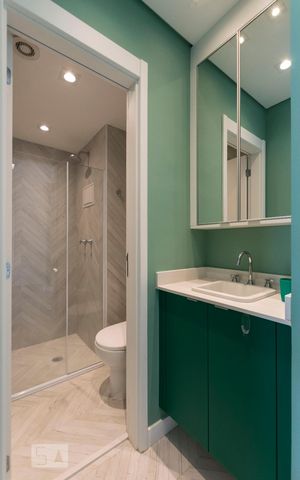 Studio à venda com 40m², 1 quarto e sem vagaBanheiro
