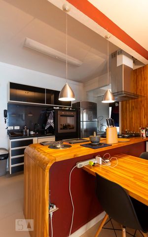 Apartamento para alugar com 98m², 3 quartos e 2 vagasCozinha