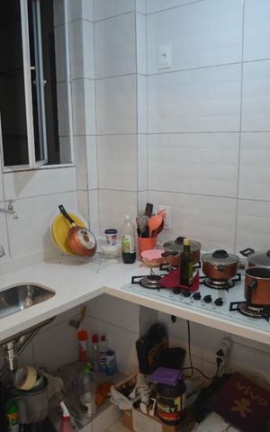 Studio à venda com 39m², 1 quarto e sem vagaCozinha