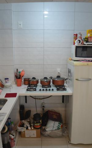 Studio à venda com 39m², 1 quarto e sem vagaCozinha