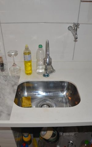 Studio à venda com 39m², 1 quarto e sem vagaCozinha