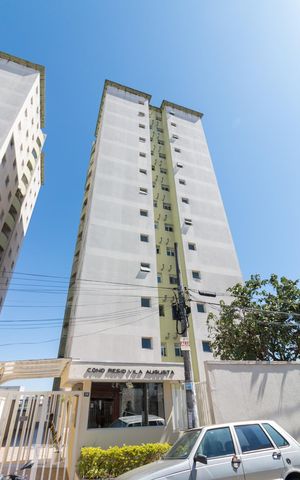 Apartamento à venda com 57m², 2 quartos e 1 vagaFachada do condomínio