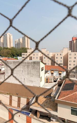 Apartamento à venda com 57m², 2 quartos e 1 vagaVista quarto 2