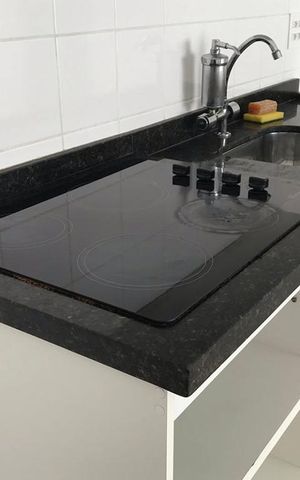 Studio à venda com 35m², 1 quarto e sem vagaCozinha