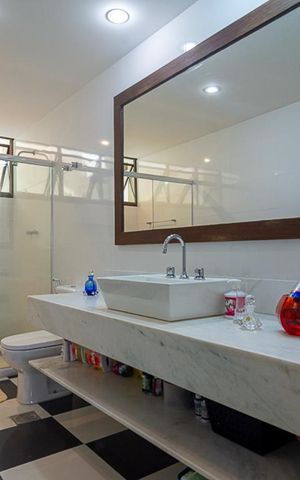 Apartamento à venda com 572m², 4 quartos e 3 vagasBanheiro da Suíte Master
