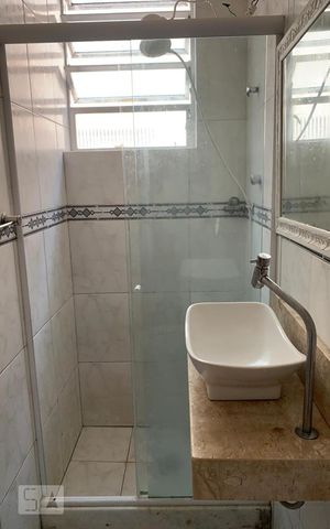 Apartamento à venda com 35m², 1 quarto e sem vaga Apartamento à venda com 35m², 1 quarto e sem vagaBanheiro