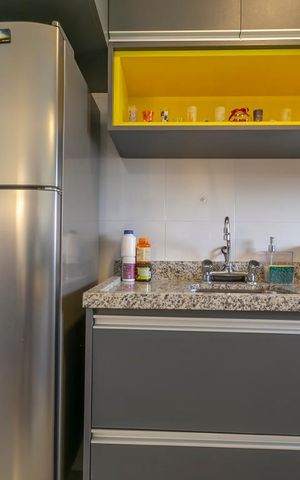 Apartamento para alugar com 44m², 1 quarto e 1 vagaCozinha