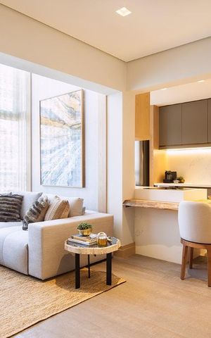 Apartamento para alugar com 75m², 1 quarto e 1 vaga