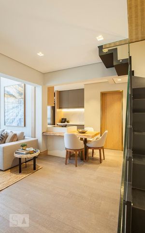 Apartamento para alugar com 75m², 1 quarto e 1 vaga