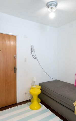 Studio à venda com 40m², 1 quarto e 1 vagaSala