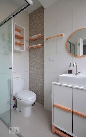 Apartamento à venda com 37m², 1 quarto e sem vagaBanheiro