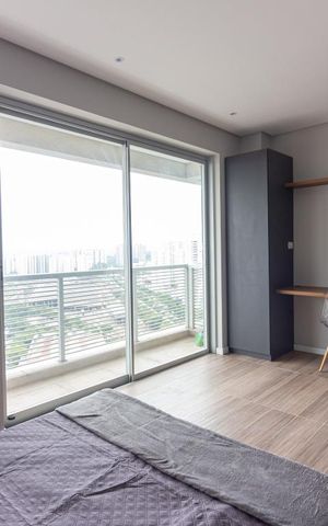 Studio à venda com 32m², 1 quarto e 1 vagaStudio