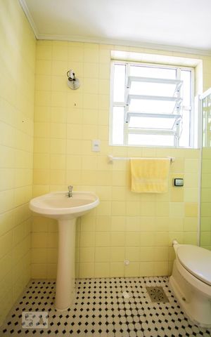 Apartamento para alugar com 45m², 1 quarto e sem vagaBanheiro 