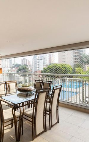 Apartamento para alugar com 125m², 3 quartos e 2 vagasvaranda