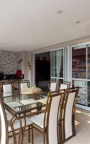 Apartamento para alugar com 125m², 3 quartos e 2 vagasvaranda