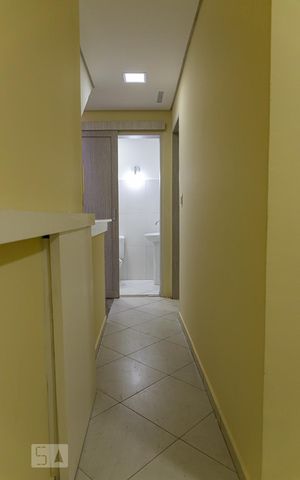 Apartamento para alugar com 25m², 1 quarto e sem vagaCorredor