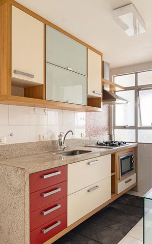 Apartamento à venda com 123m², 2 quartos e 1 vaga Apartamento à venda com 123m², 2 quartos e 1 vagaCozinha