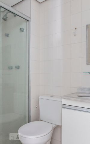Apartamento para alugar com 47m², 2 quartos e 1 vaga Apartamento para alugar com 47m², 2 quartos e 1 vagaBanheiro