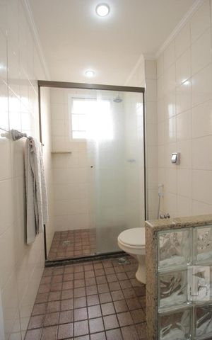Apartamento para alugar com 170m², 4 quartos e 3 vagasBanheiro da suíte 3