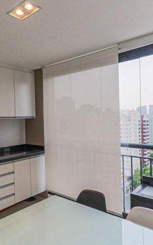 Apartamento à venda com 37m², 1 quarto e 1 vaga Apartamento à venda com 37m², 1 quarto e 1 vagaVaranda