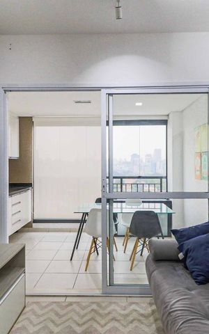 Apartamento à venda com 37m², 1 quarto e 1 vaga Apartamento à venda com 37m², 1 quarto e 1 vagaSala