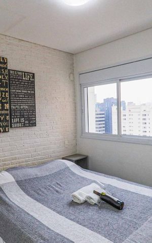 Apartamento à venda com 37m², 1 quarto e 1 vaga Apartamento à venda com 37m², 1 quarto e 1 vagaQuarto