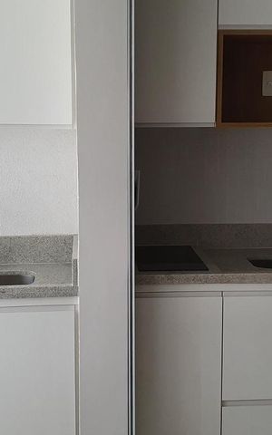 Studio para alugar com 42m², 1 quarto e 1 vaga Studio para alugar com 42m², 1 quarto e 1 vagaCozinha
