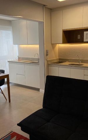 Studio para alugar com 42m², 1 quarto e 1 vaga Studio para alugar com 42m², 1 quarto e 1 vagaStudio