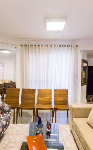 Apartamento para alugar com 180m², 3 quartos e 4 vagasSala