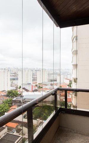 Apartamento para alugar com 180m², 3 quartos e 4 vagasVaranda da Suíte 1