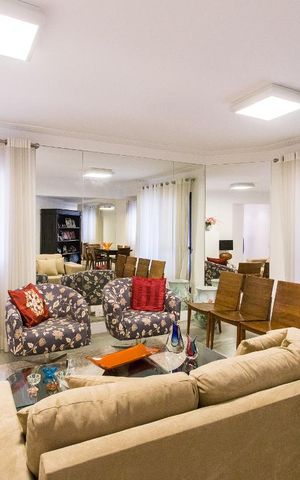 Apartamento para alugar com 180m², 3 quartos e 4 vagasSala