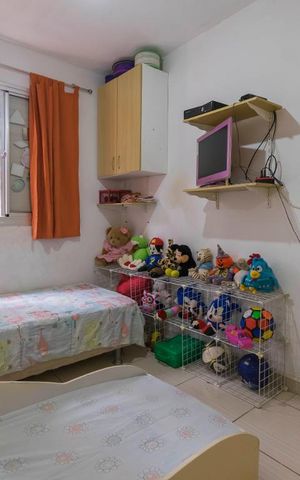 Apartamento à venda com 62m², 3 quartos e 1 vagaQuarto 2