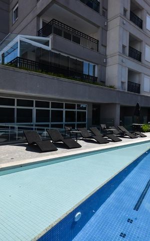 Studio para alugar com 35m², 1 quarto e 1 vagaPiscina