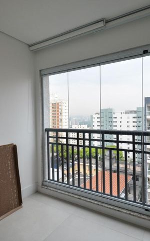 Studio para alugar com 35m², 1 quarto e 1 vagaVaranda