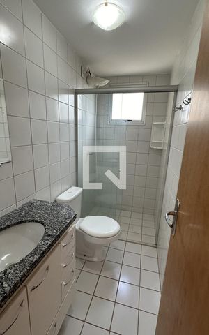 Apartamento para alugar com 56m², 2 quartos e 2 vagas Apartamento para alugar com 56m², 2 quartos e 2 vagasBanheiro