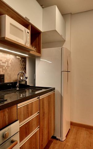 Apartamento para alugar com 35m², 1 quarto e 1 vagaCozinha