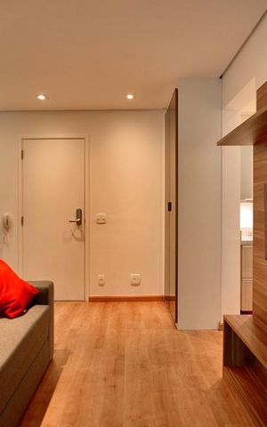 Apartamento para alugar com 35m², 1 quarto e 1 vagaSala