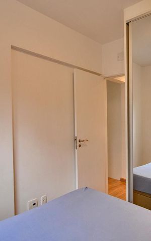 Apartamento para alugar com 35m², 1 quarto e 1 vagaQuarto