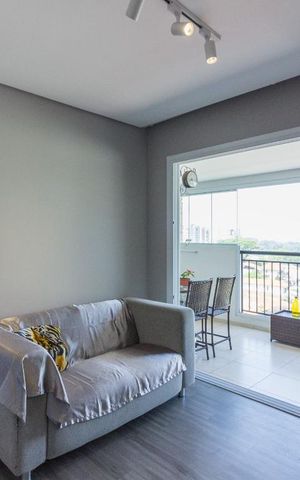 Apartamento para alugar com 42m², 1 quarto e 1 vagaSala