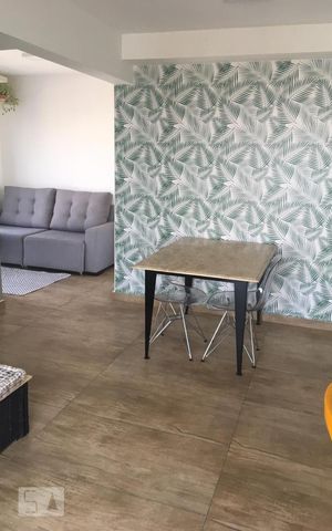 Apartamento à venda com 55m², 1 quarto e 1 vaga Apartamento à venda com 55m², 1 quarto e 1 vagaSala