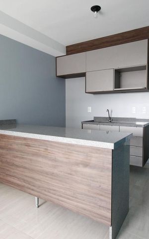 Studio à venda com 28m², 1 quarto e sem vaga Studio à venda com 28m², 1 quarto e sem vagaCozinha
