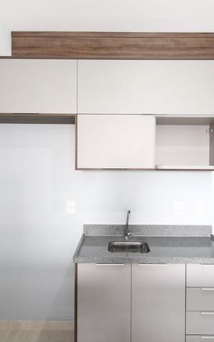 Studio à venda com 28m², 1 quarto e sem vaga Studio à venda com 28m², 1 quarto e sem vagaCozinha