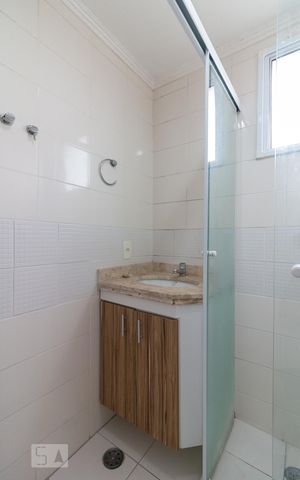 Apartamento à venda com 66m², 2 quartos e 1 vagaBanheiro quarto 2 suíte
