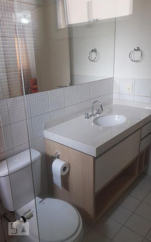Apartamento à venda com 45m², 1 quarto e 1 vaga Apartamento à venda com 45m², 1 quarto e 1 vagaBanheiro
