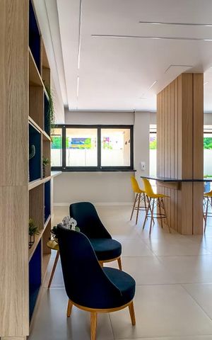 Apartamento à venda com 66m², 2 quartos e 2 vagasÁrea comum