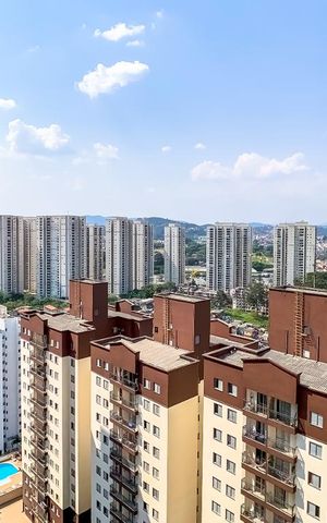 Apartamento à venda com 66m², 2 quartos e 2 vagasVista da Varanda da Sala