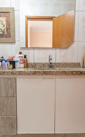 Casa à venda com 178m², 3 quartos e 3 vagasBanheiro da Suíte