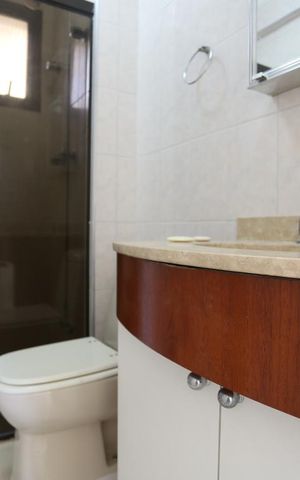 Apartamento à venda com 95m², 3 quartos e 2 vagasBanheiro da Suíte